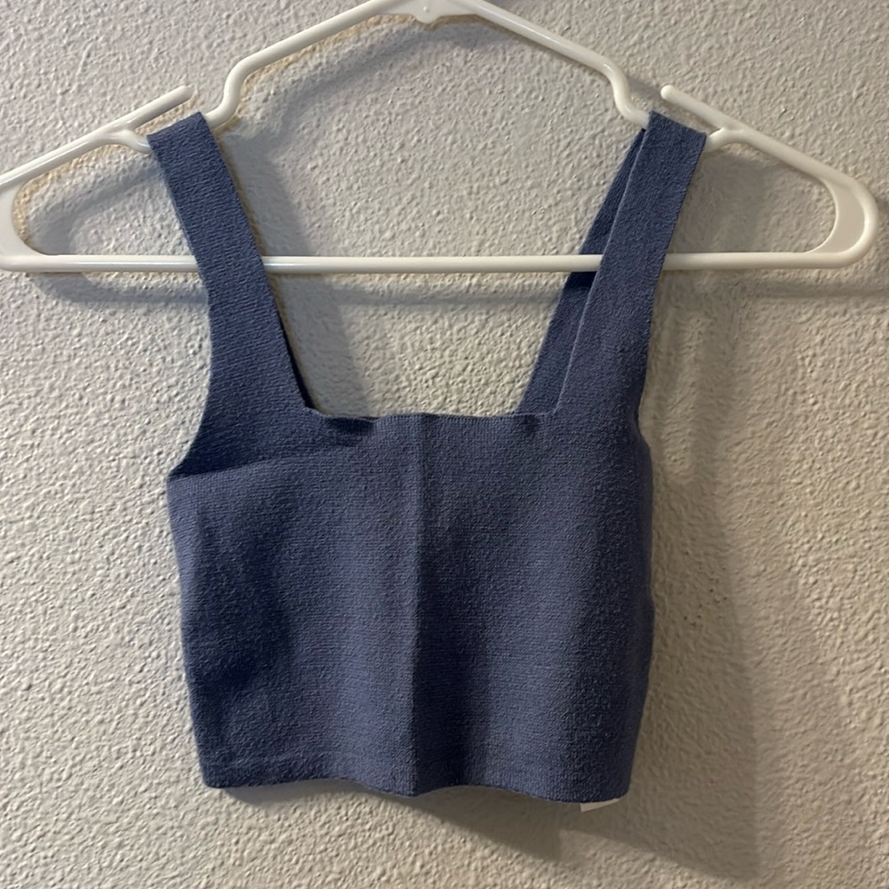 Zara stretchy crop top size small